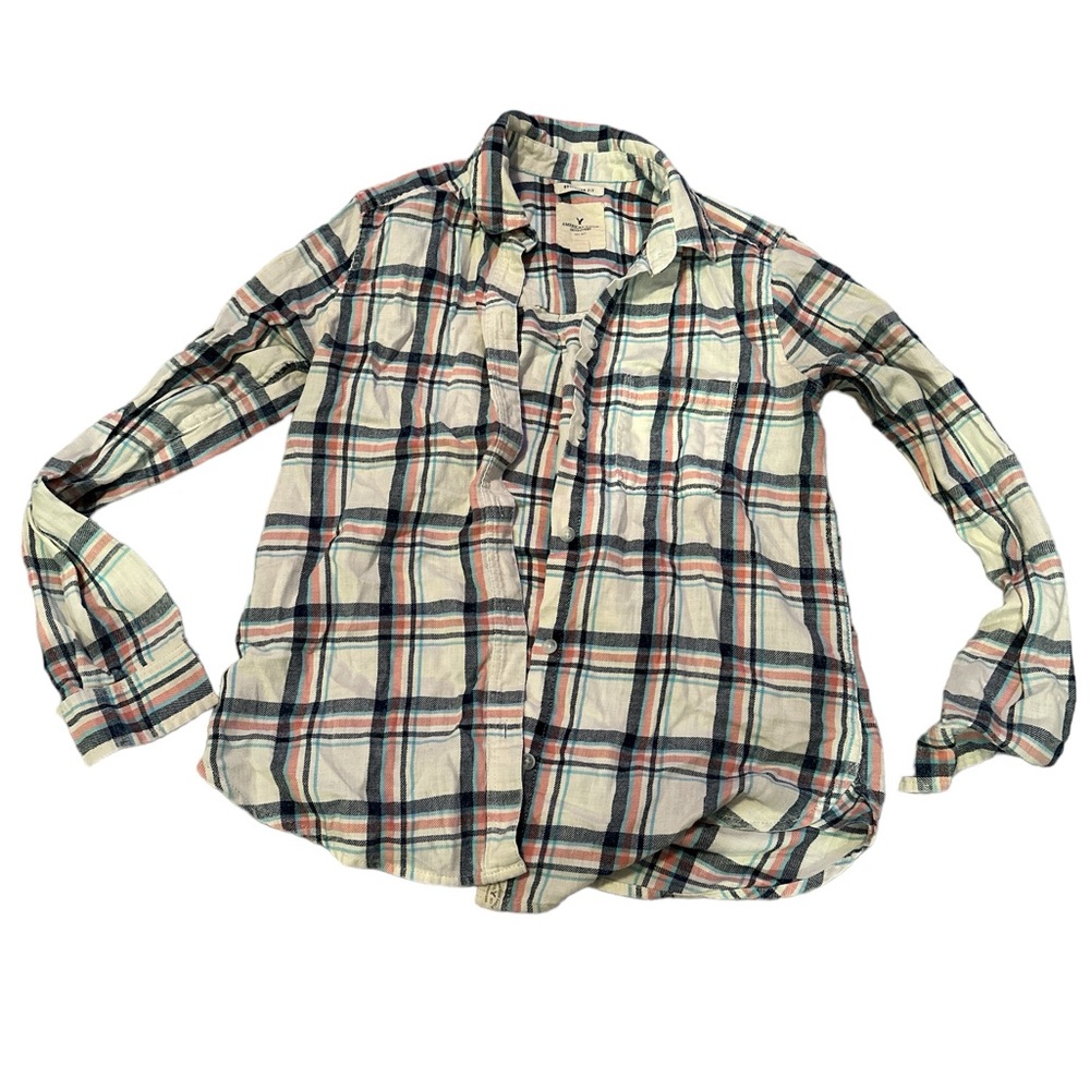 Long sleeve button up shirt XS